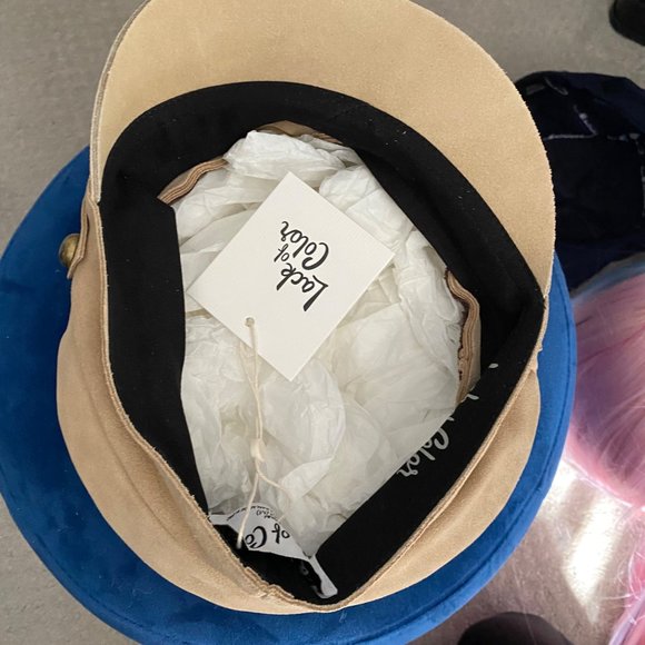 Lack of Color LOLA Suede Cap Hat Taupe M LAST ONE! - Picture 9 of 14